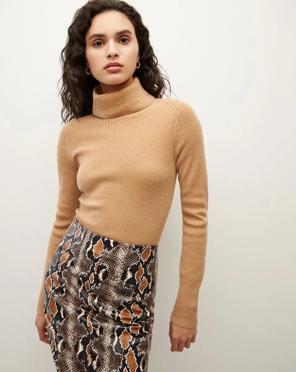 Jurnee Cashmere Turtleneck>Veronica Beard Sale