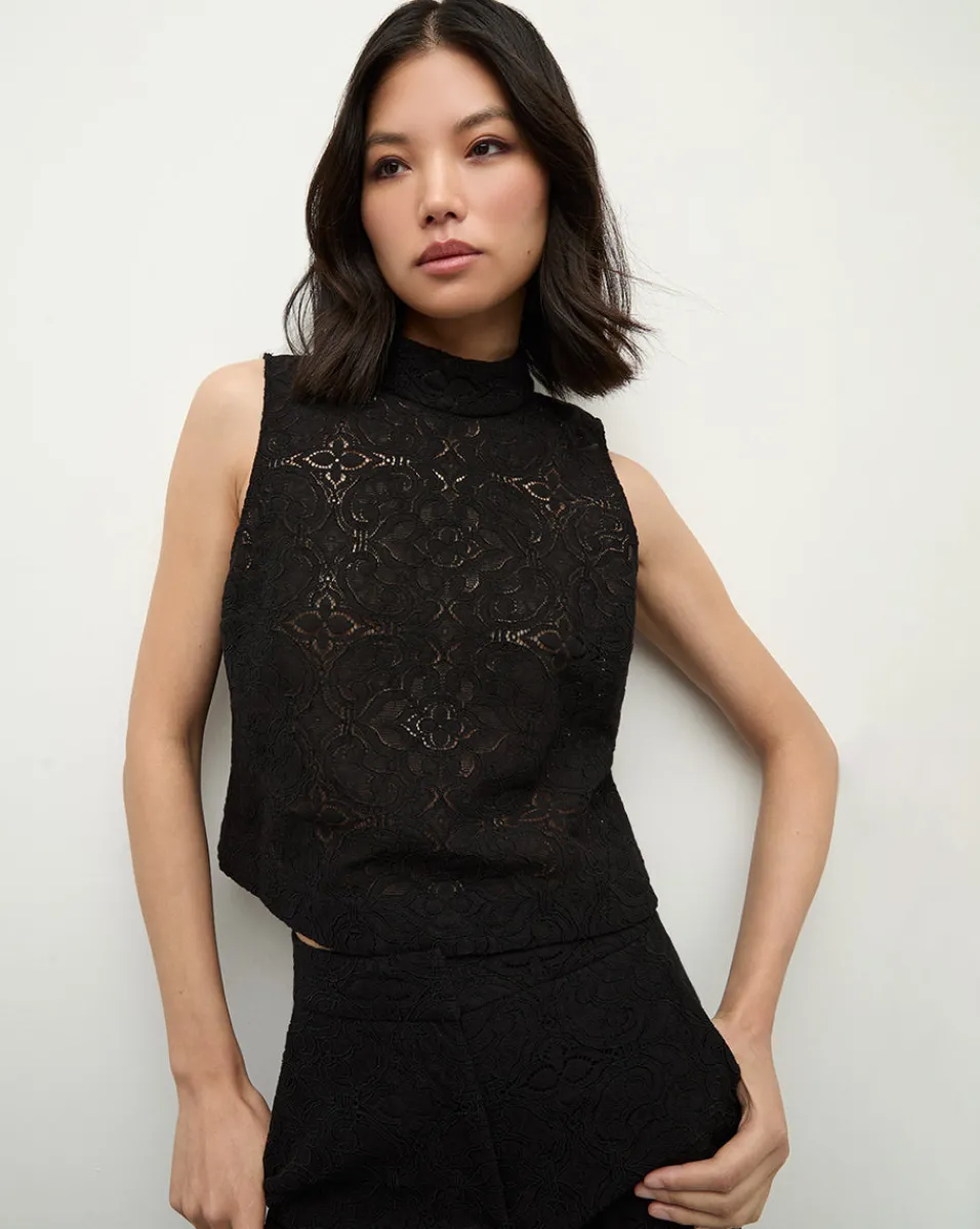 Katmai Lace Top in>Veronica Beard Outlet