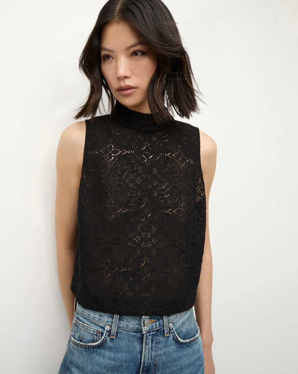 Katmai Lace Top in>Veronica Beard Outlet