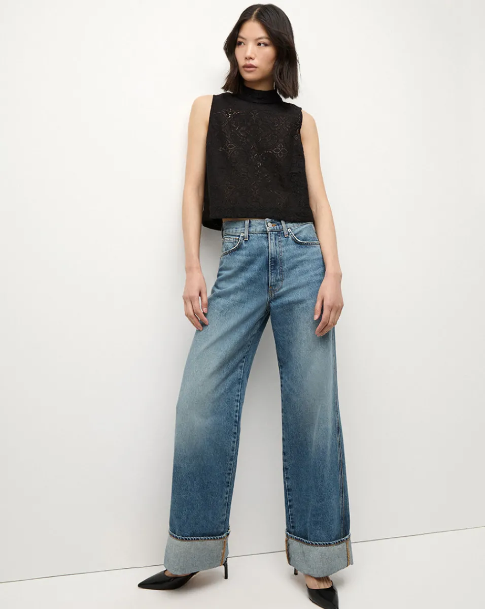 Katmai Lace Top in>Veronica Beard Outlet