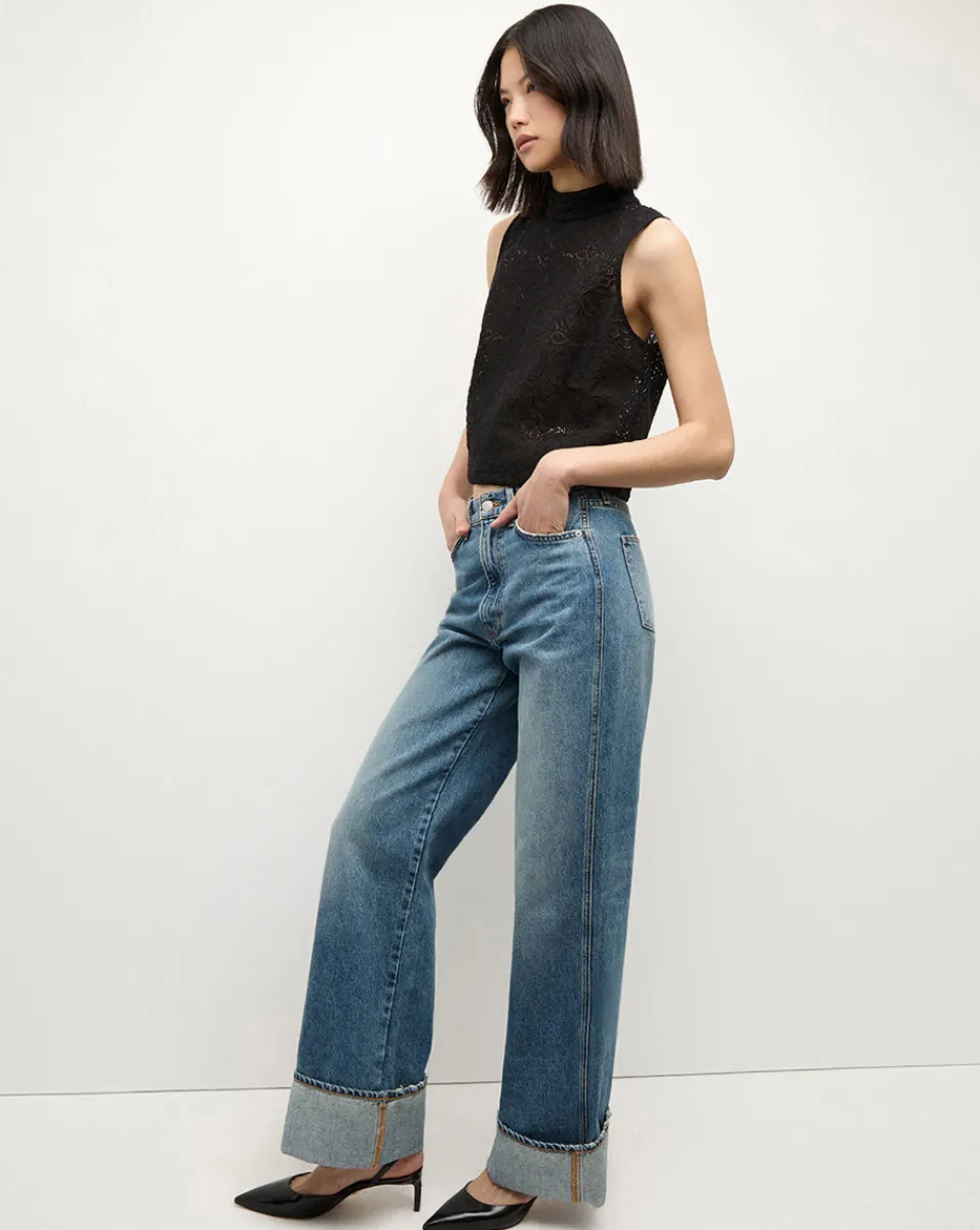 Katmai Lace Top in>Veronica Beard Outlet