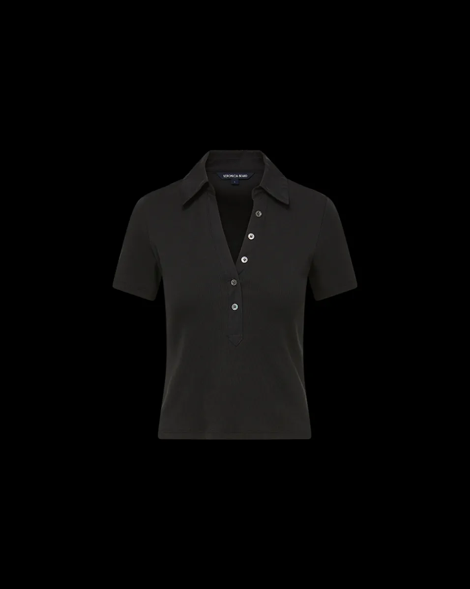 Kearney Button-Down Tee in>Veronica Beard Online
