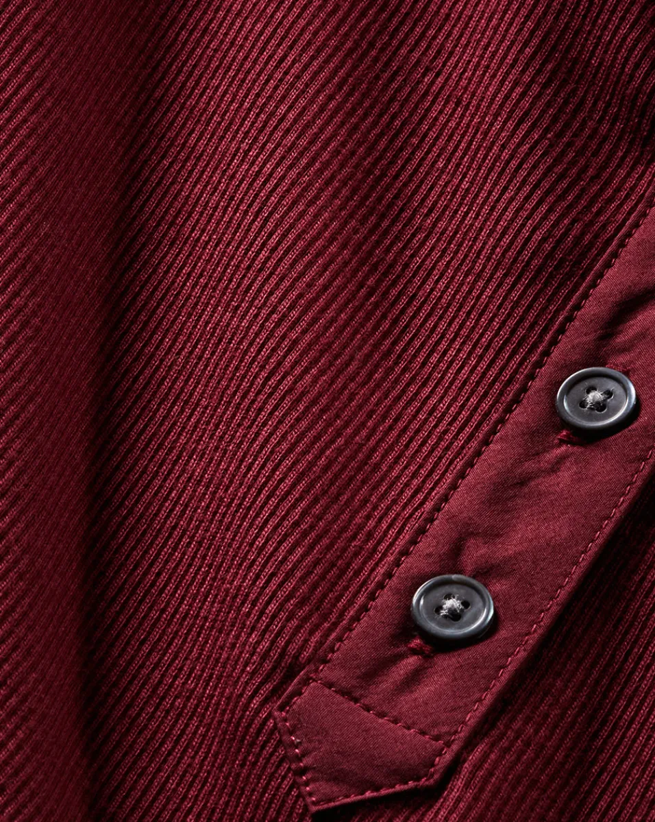Kearney Button-Down Tee in>Veronica Beard Hot