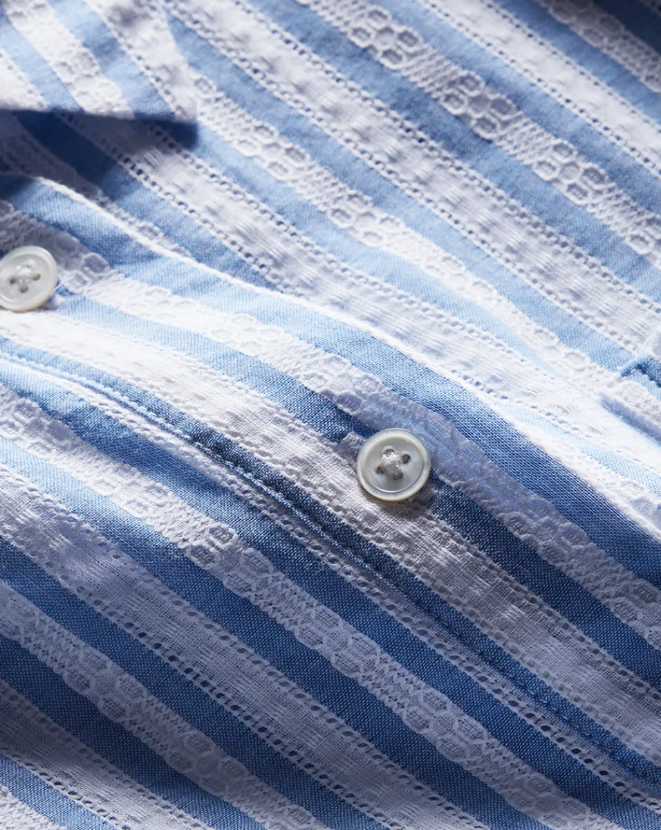 Keiko Button-Down Shirt in>Veronica Beard Hot