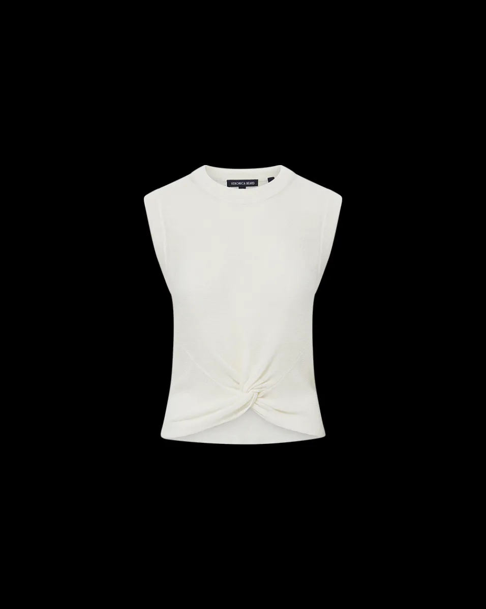 Kellen Twist-Front Sweater>Veronica Beard Hot