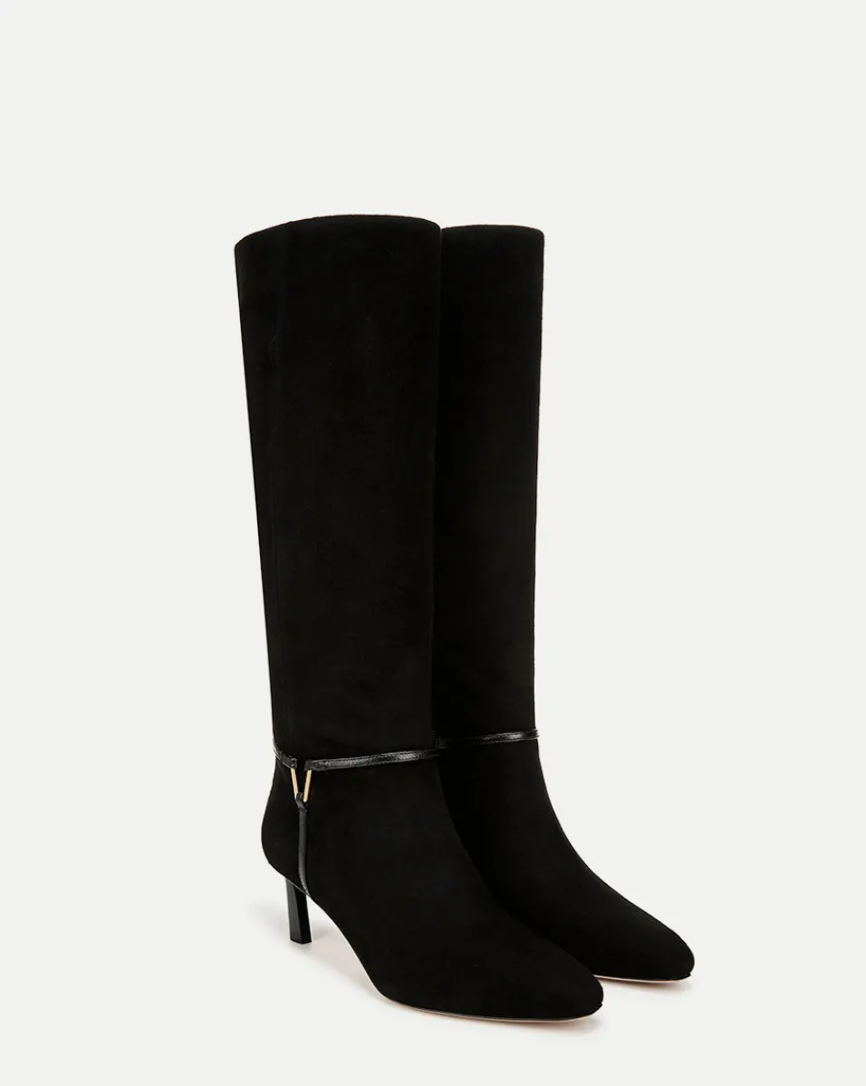 Kenzie Mid-Heel Tall Boot Wide-Calf in>Veronica Beard