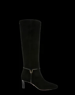 Kenzie Mid-Heel Tall Boot Wide-Calf in><noscript><img width=