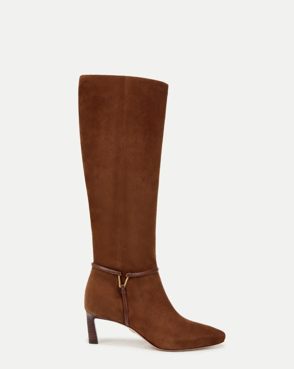 Kenzie Mid-Heel Tall Boot Wide-Calf in>Veronica Beard Best
