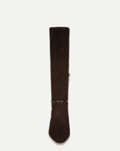 Kenzie Mid-Heel Tall Boot Wide-Calf in><noscript><img width=