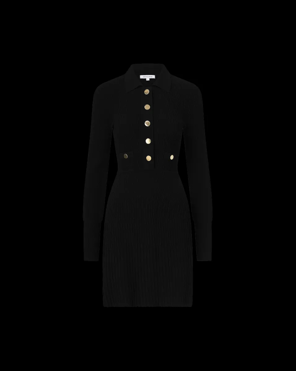 Lauper Sweater Dress in>Veronica Beard
