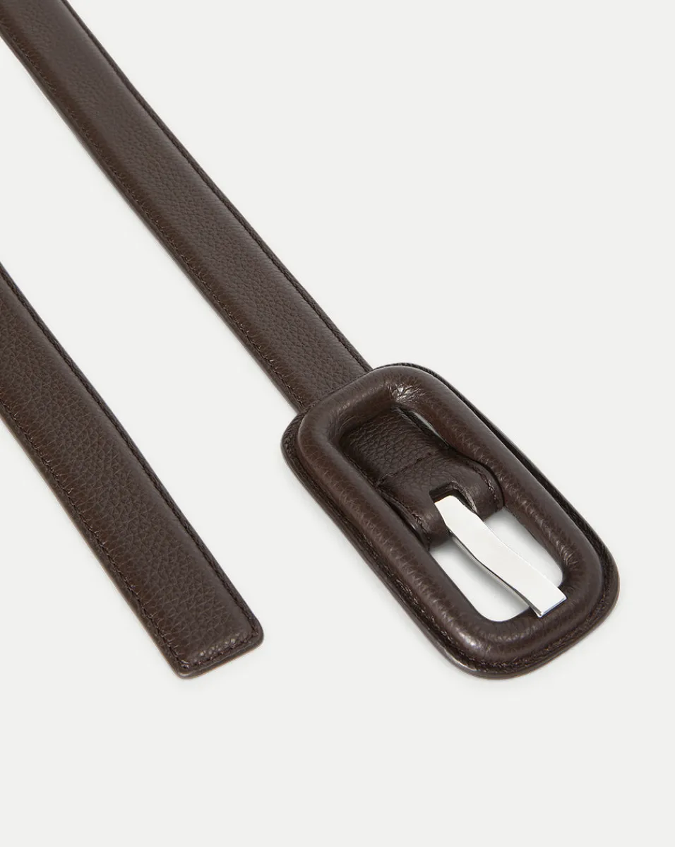 Lavanda Belt in Chocolate Brown>Veronica Beard Best