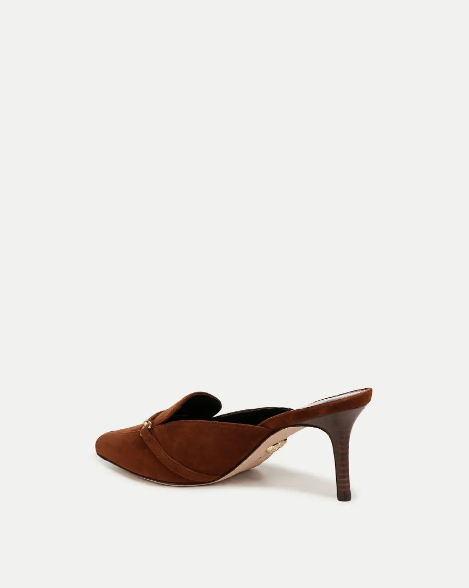 Leslie Suede Mule in>Veronica Beard New