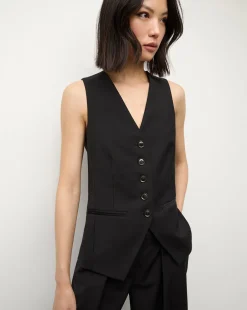 Liff Suit Vest in>Veronica Beard New