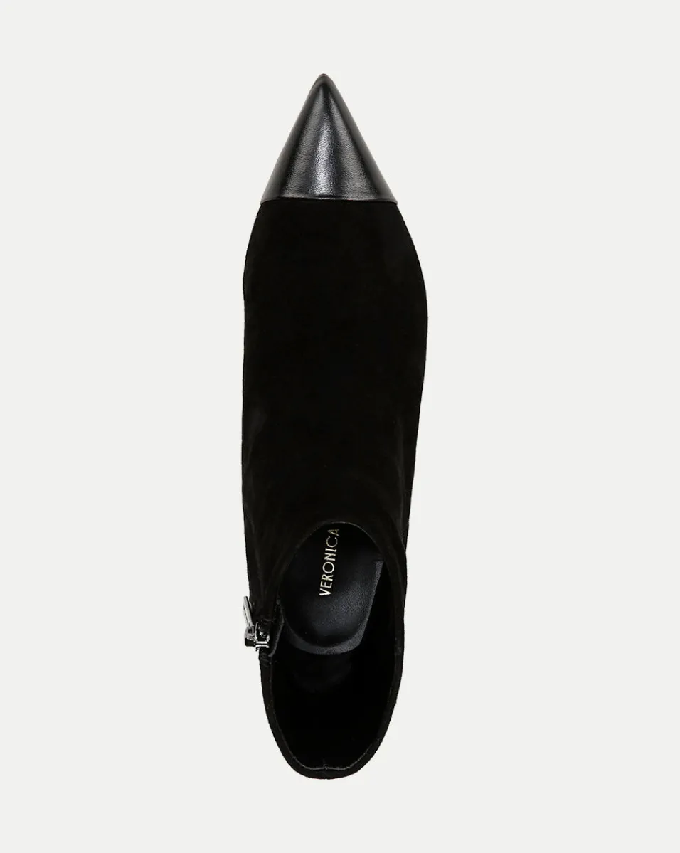 Lisa Cap-Toe Heeled Ankle Boot in>Veronica Beard New