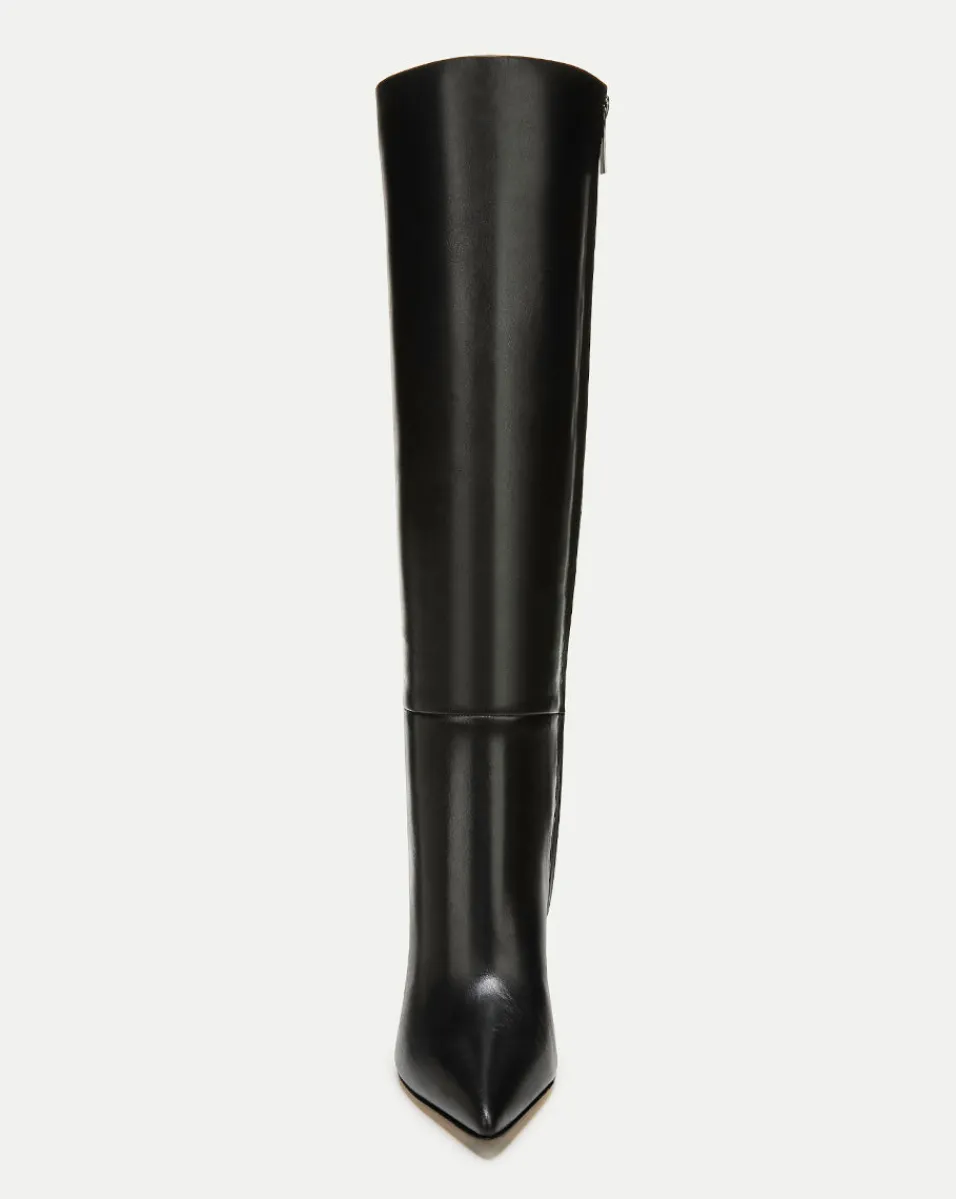 Lisa Leather Tall Boot in>Veronica Beard Hot