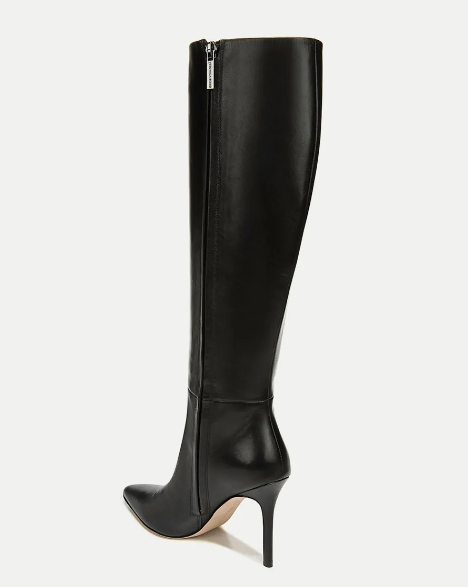 Lisa Leather Tall Boot Wide-Calf>Veronica Beard Discount