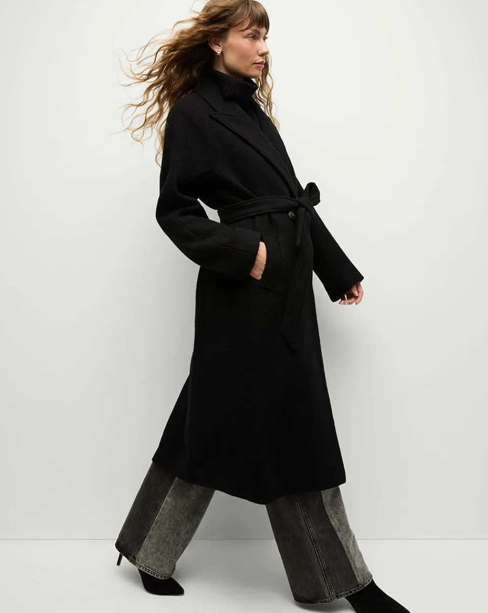 Lisa Mid-Heel Suede Bootie in>Veronica Beard Discount