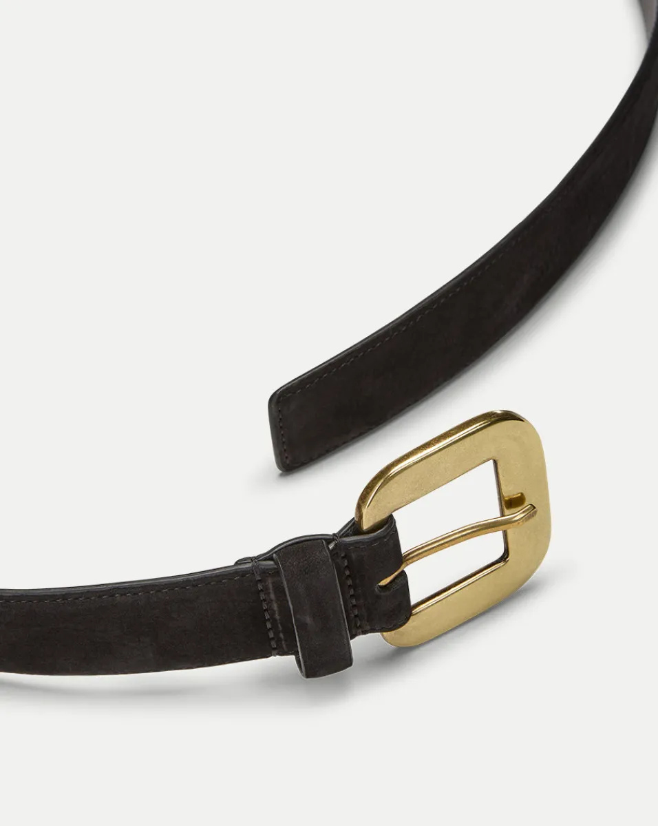 Lola Leather Belt in>Veronica Beard Hot