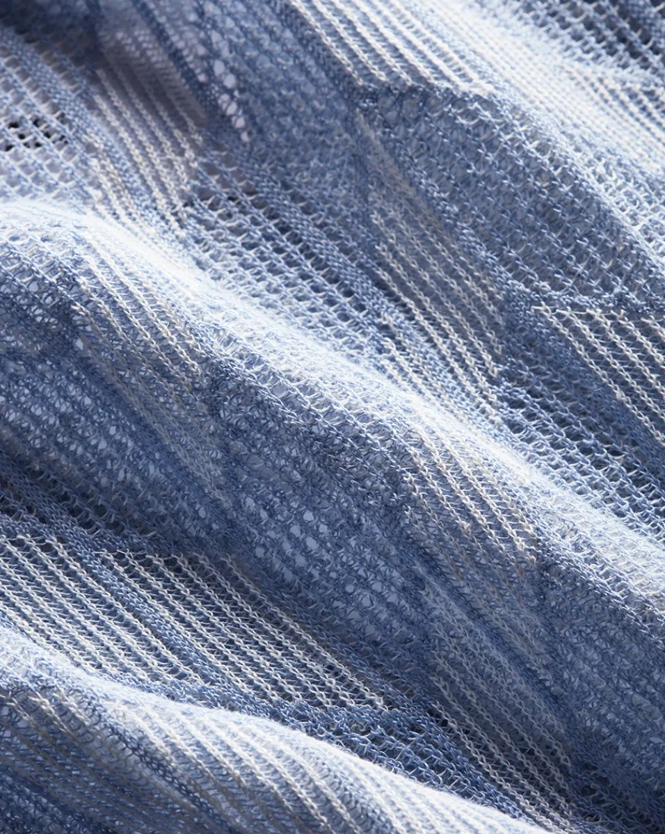 Magellen Linen-Blend Sweater in Light Blue>Veronica Beard Best