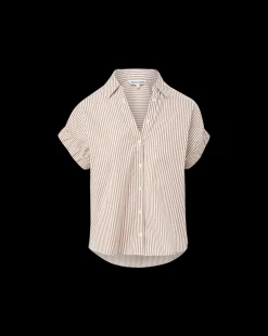 Matera Cotton Button-Down Shirt in><noscript><img width=