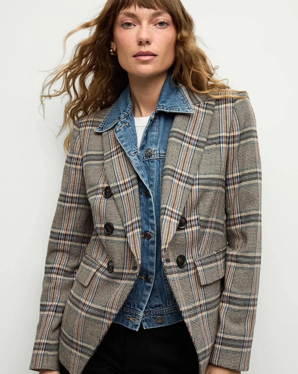 Miller Dickey Jacket in Black Multi>Veronica Beard Best