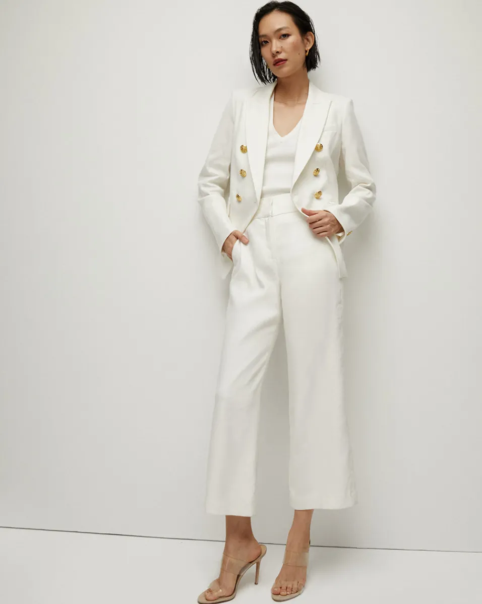 Miller Women's Linen Dickey Jacket in>Veronica Beard Online