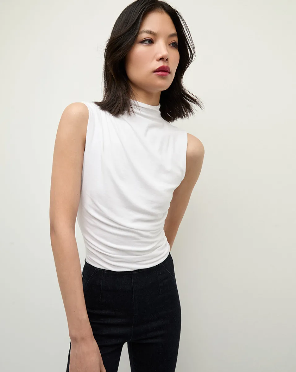 Mylie Sleeveless Top in>Veronica Beard New