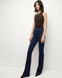 Neeta Sleeveless Top in Dark Chocolate><noscript><img width=