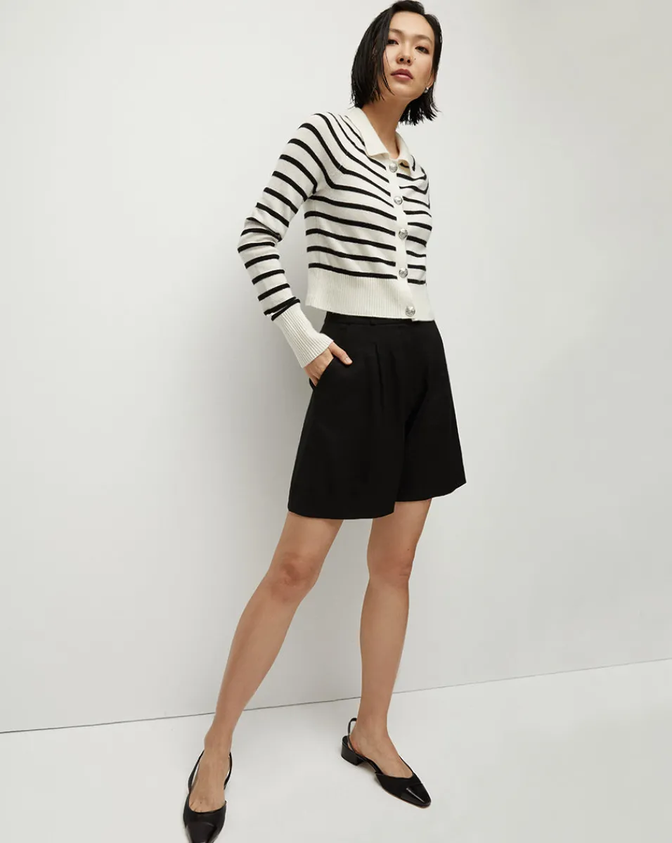 Noemi Bermuda Short in>Veronica Beard Sale