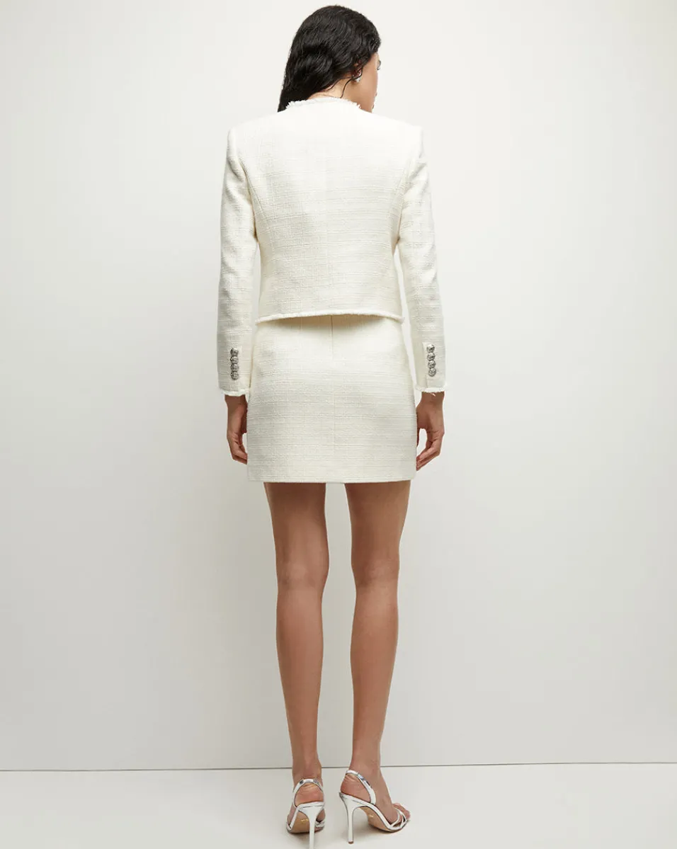 Olbia Tweed Jacket in>Veronica Beard Best