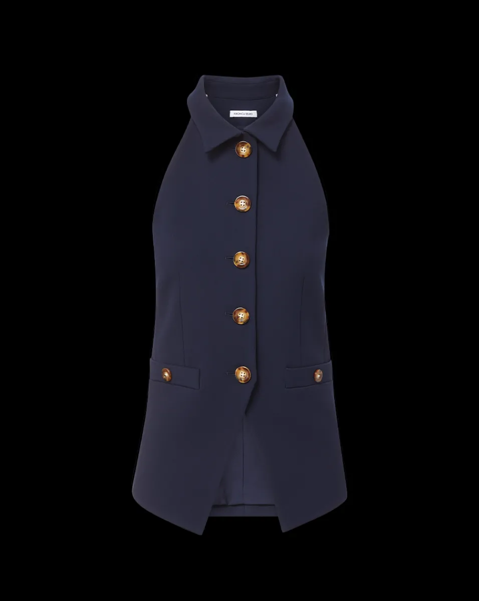 Orlinda Vest in>Veronica Beard