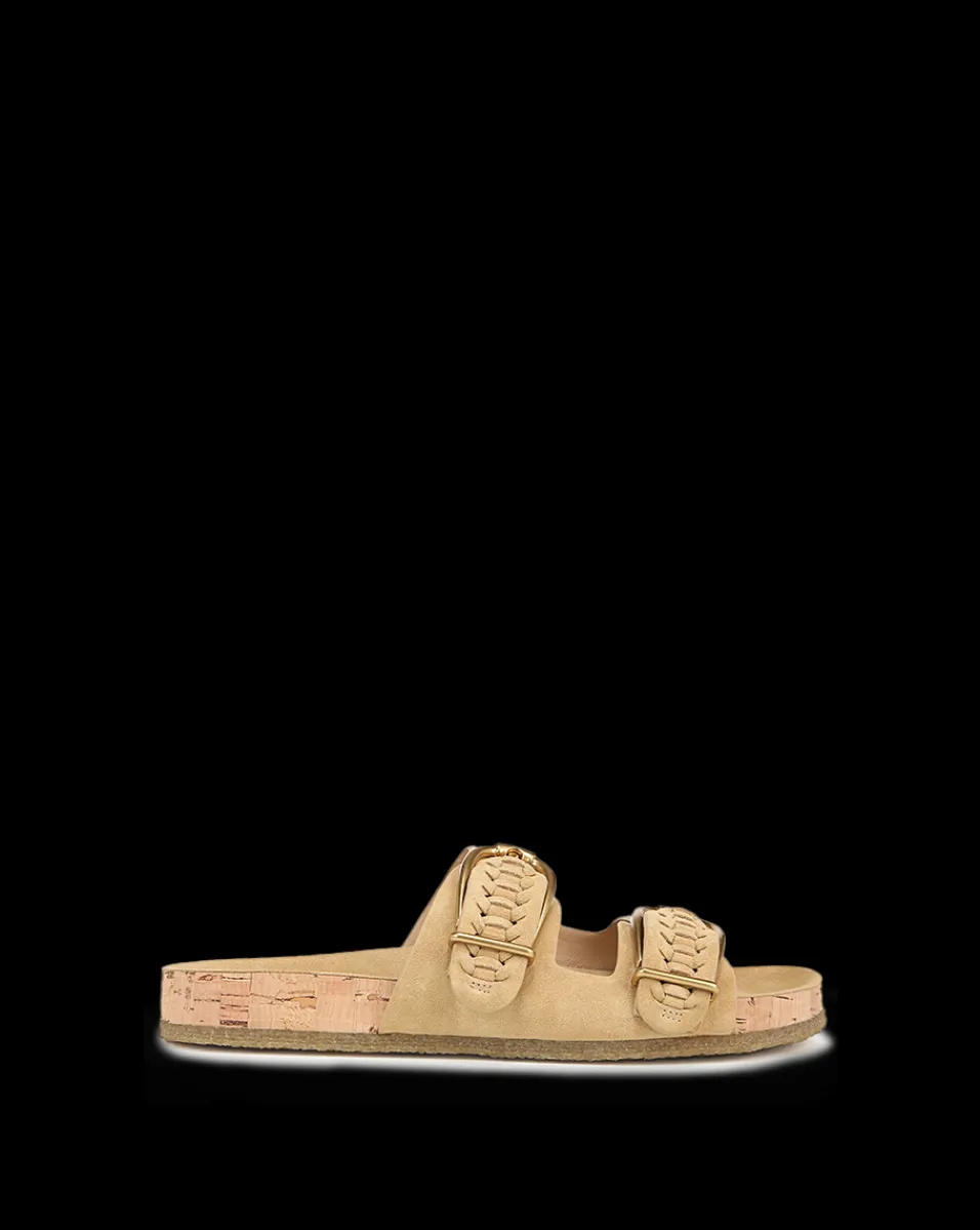 Paige Buckle Sandal in>Veronica Beard
