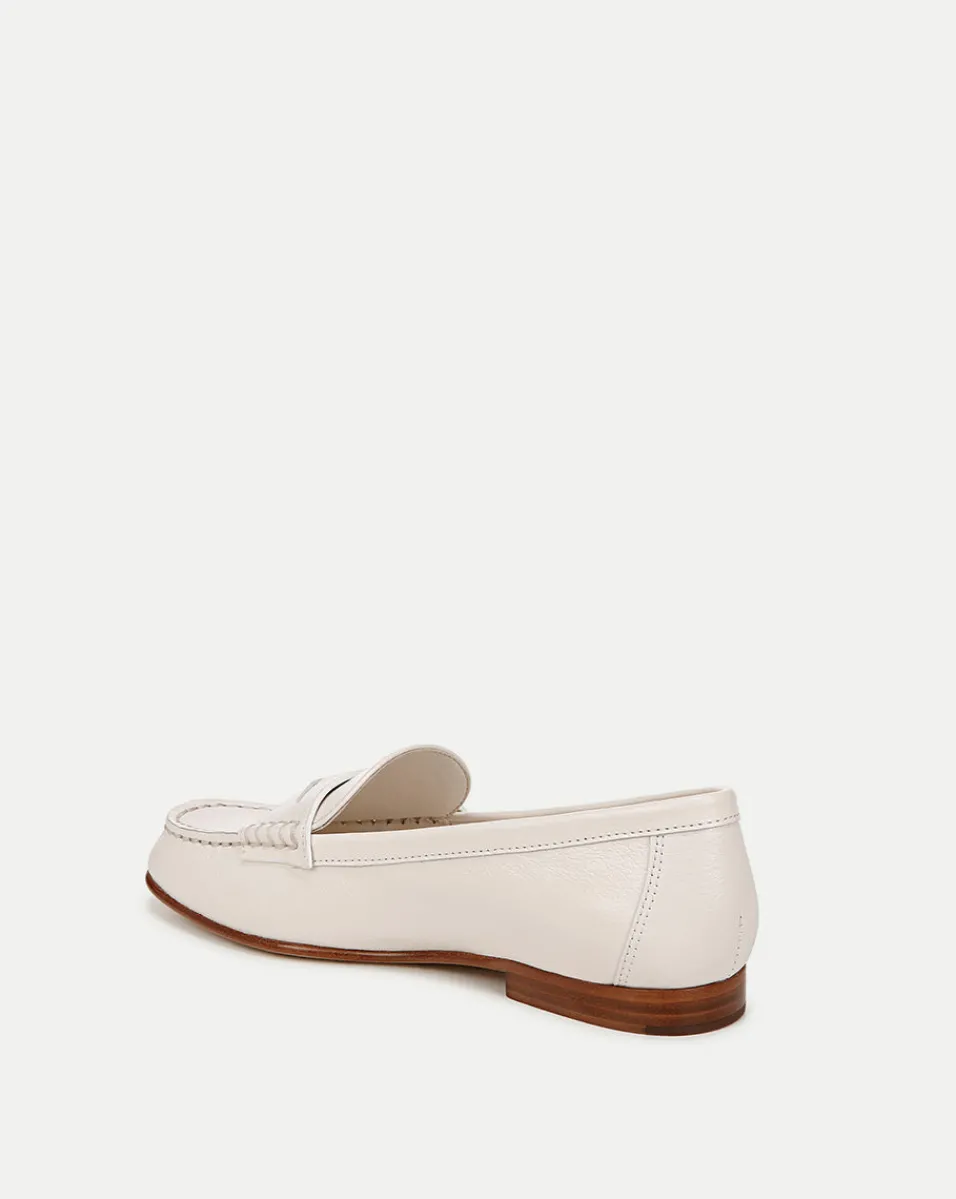 Penny Leather Loafer in>Veronica Beard