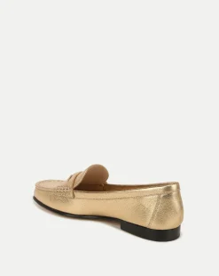 Penny Metallic Leather Loafer in><noscript><img width=