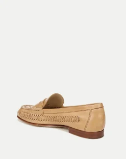 Penny Woven Leather Loafer><noscript><img width=