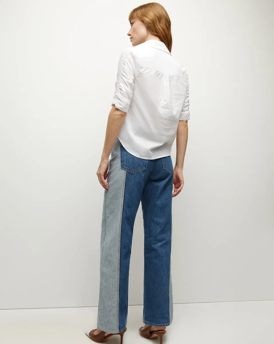 Porta Button-Down Shirt in>Veronica Beard Best