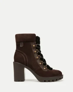 Reece Lug Bootie in>Veronica Beard Hot