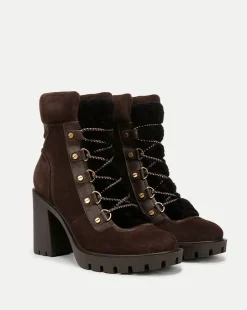 Reece Lug Bootie in>Veronica Beard Hot