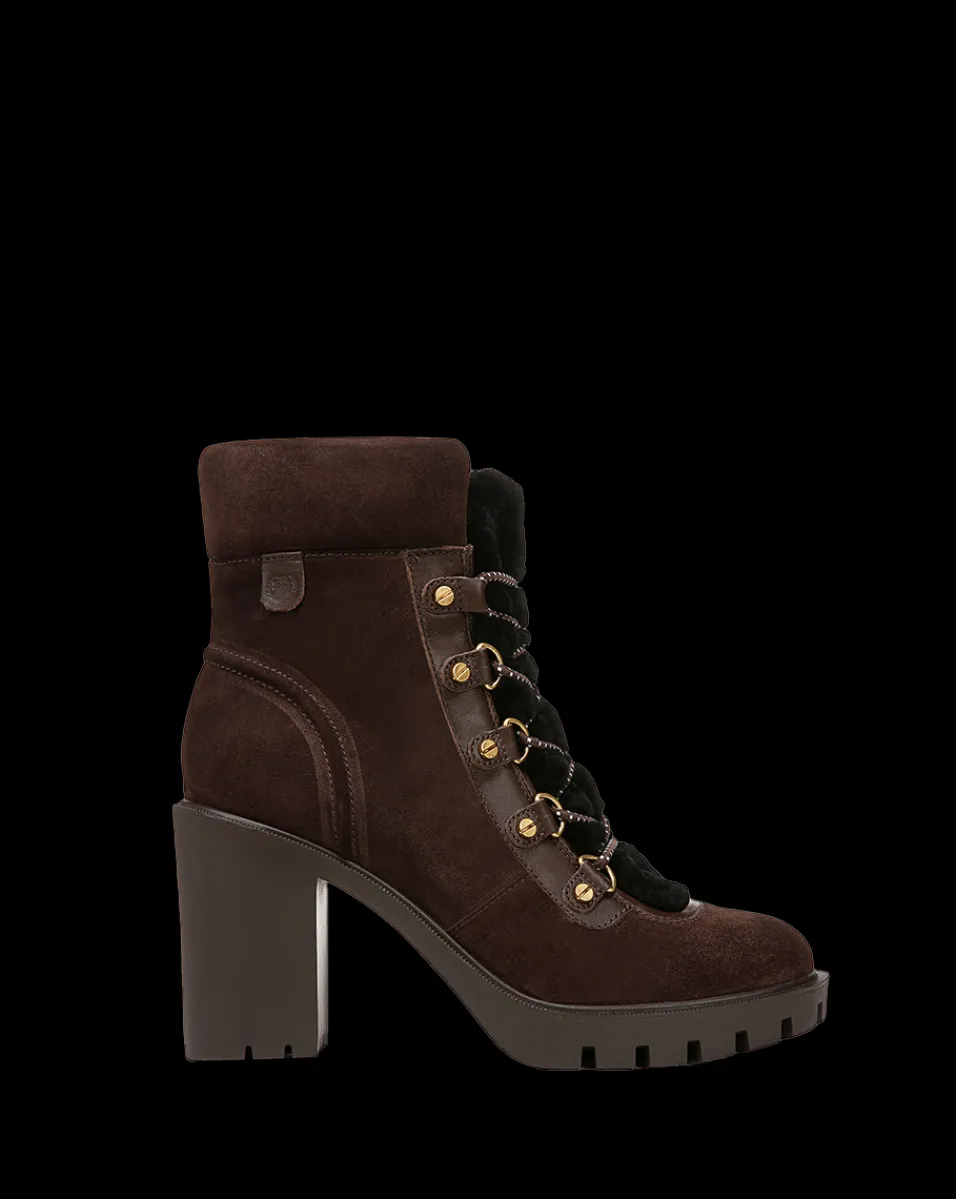 Reece Lug Bootie in>Veronica Beard Hot