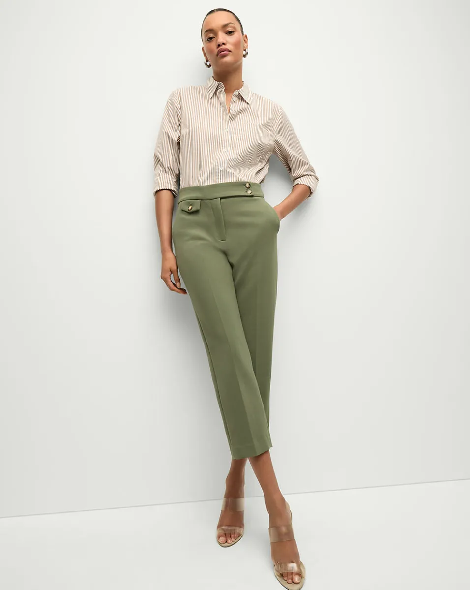 Renzo Pant in Stone Army>Veronica Beard Online