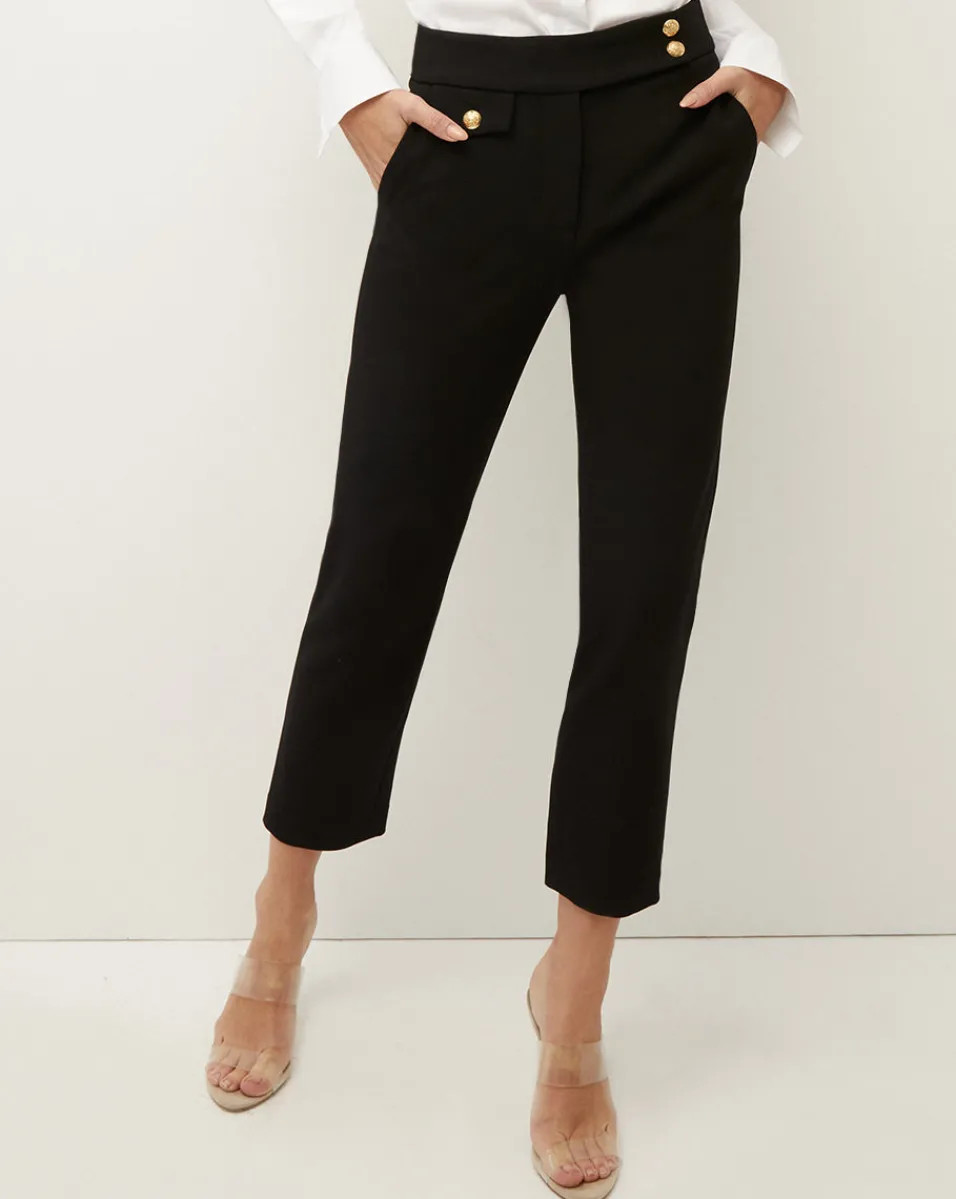 Renzo Slim-Leg Pant>Veronica Beard Sale