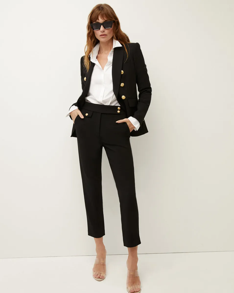 Renzo Slim-Leg Pant>Veronica Beard Sale