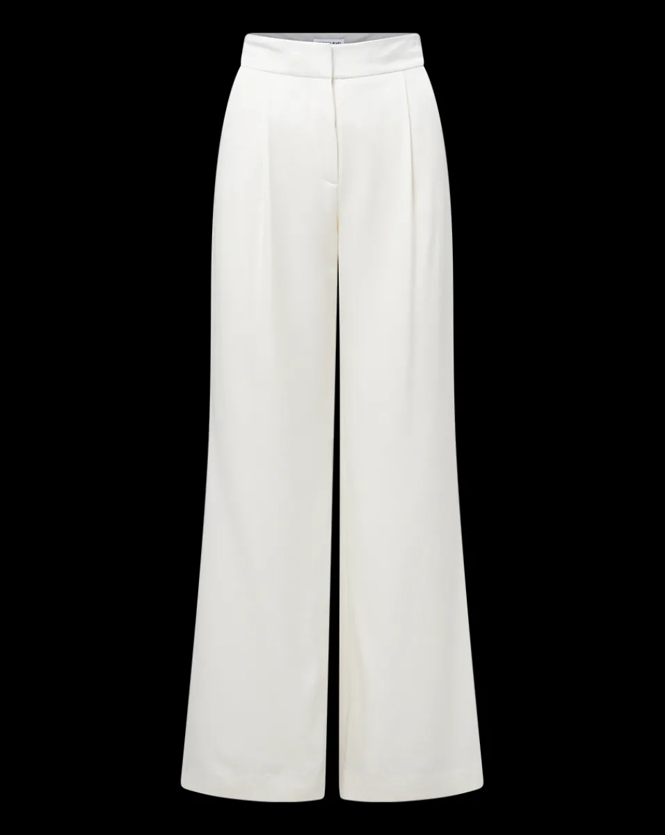 Robinne Wide-Leg Pants in Cream>Veronica Beard Hot