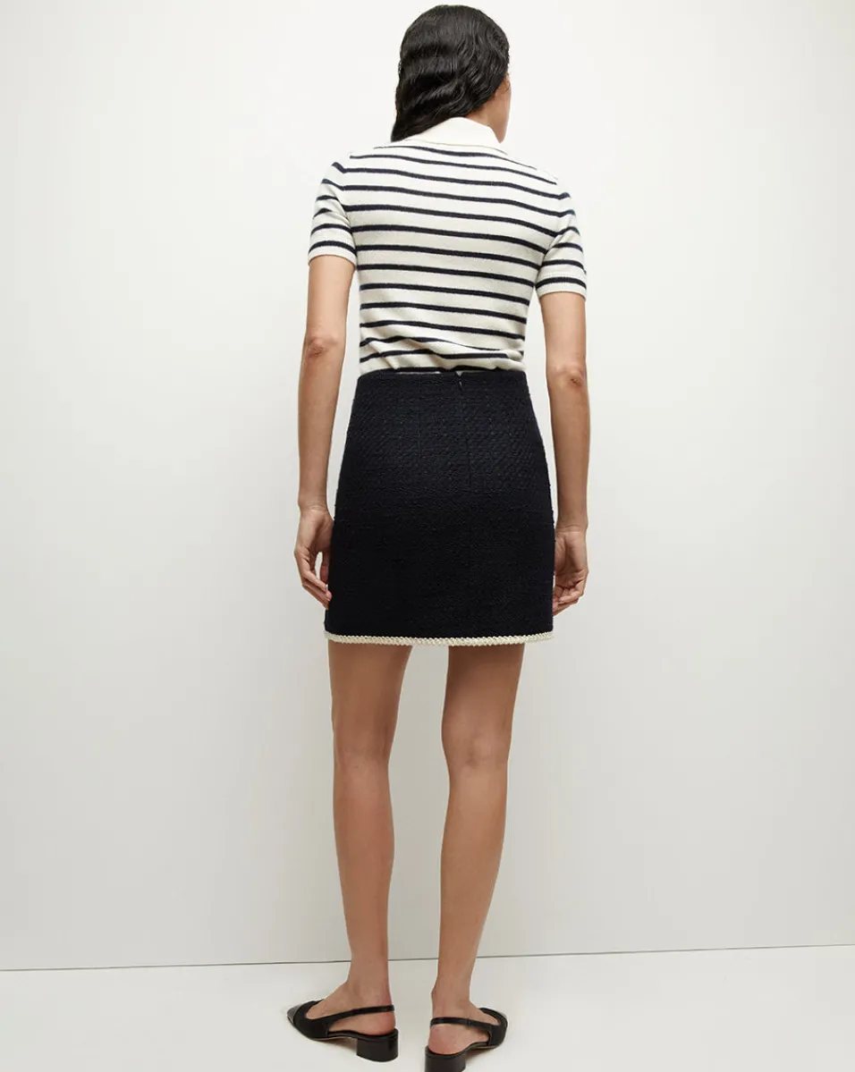 Roman Tweed Skirt in>Veronica Beard New