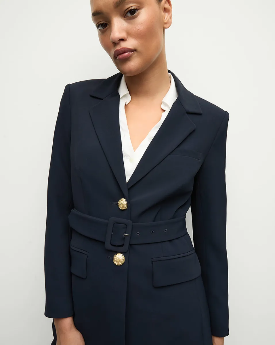 Ryanne Belted Dickey Jacket in>Veronica Beard Best