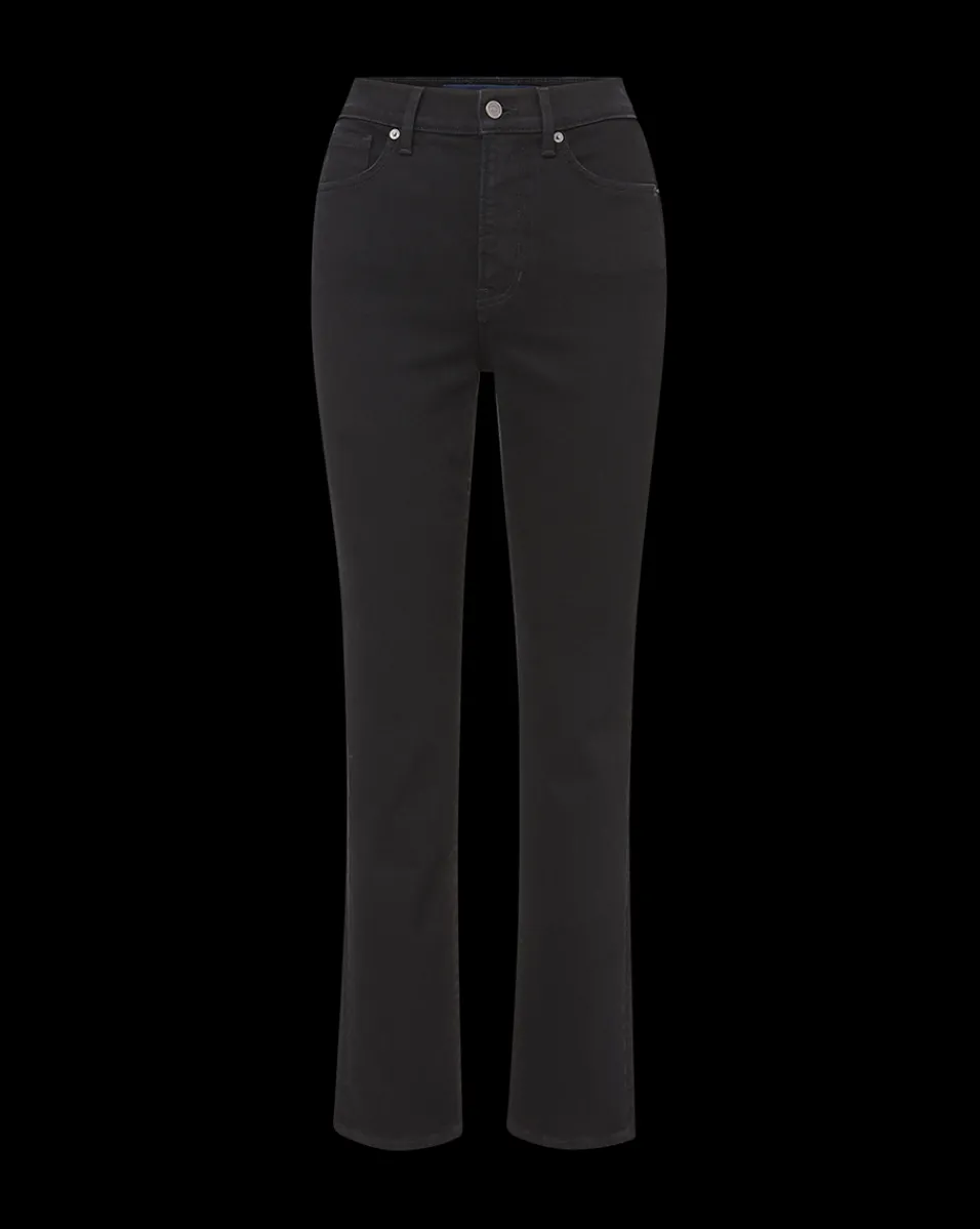 Ryleigh Black Wash High-Rise Straight-Leg Jean>Veronica Beard New