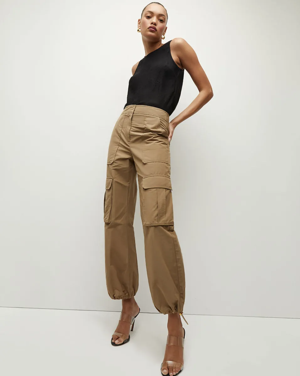 Sabrina Satin Crepe Tank Top>Veronica Beard
