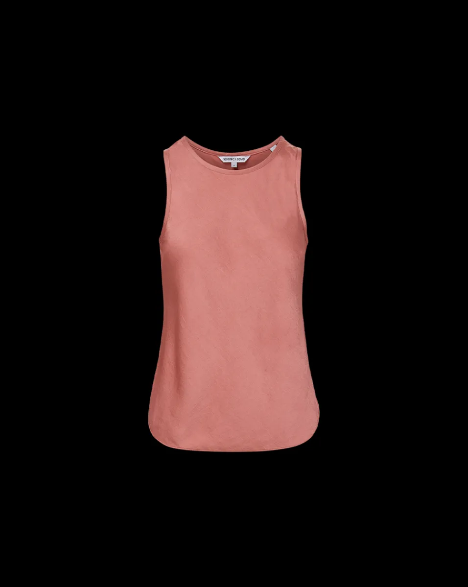 Sabrina Crepe Tank in>Veronica Beard Best
