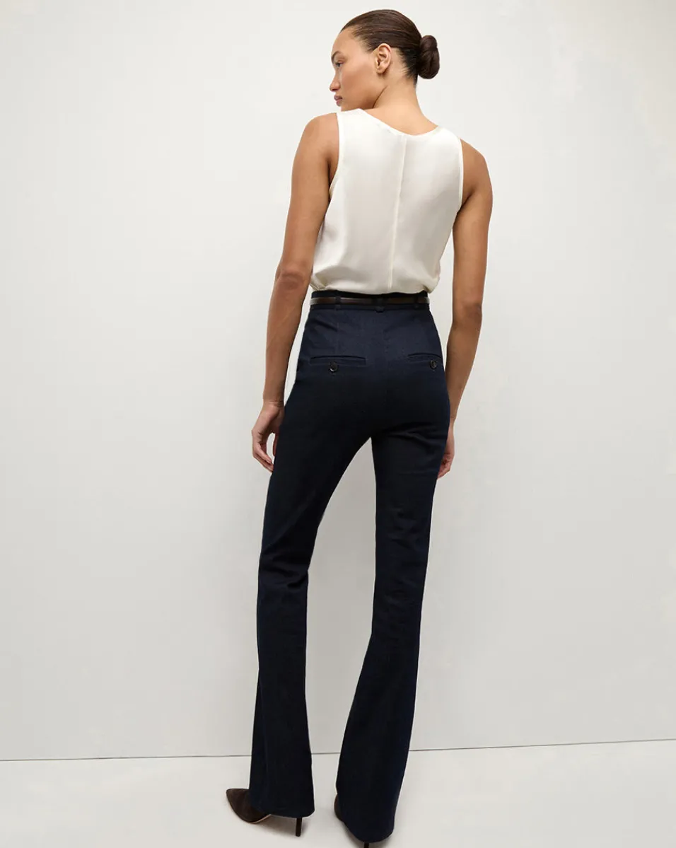 Sabrina Stretch-Silk Tank Top in>Veronica Beard Hot
