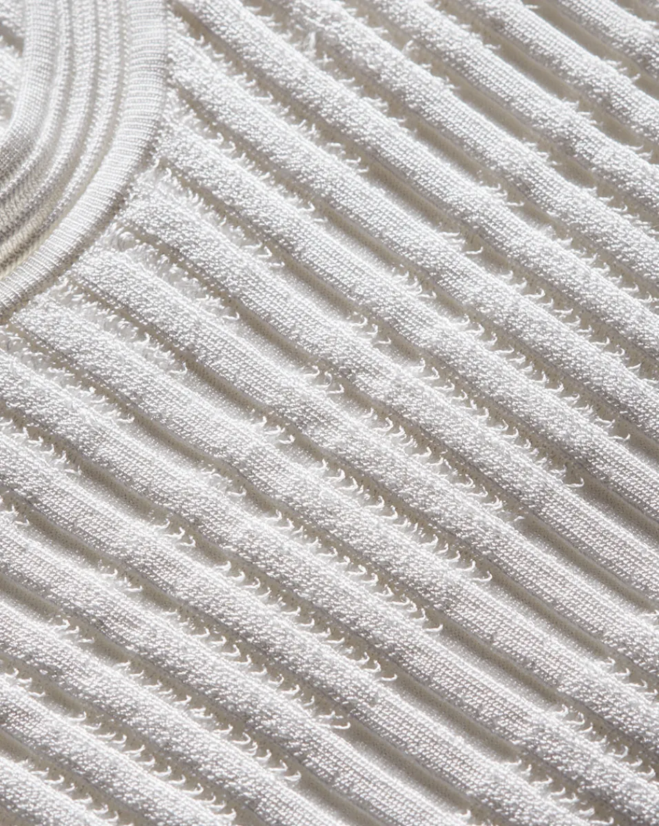 Sandra Ribbed Tank in>Veronica Beard New